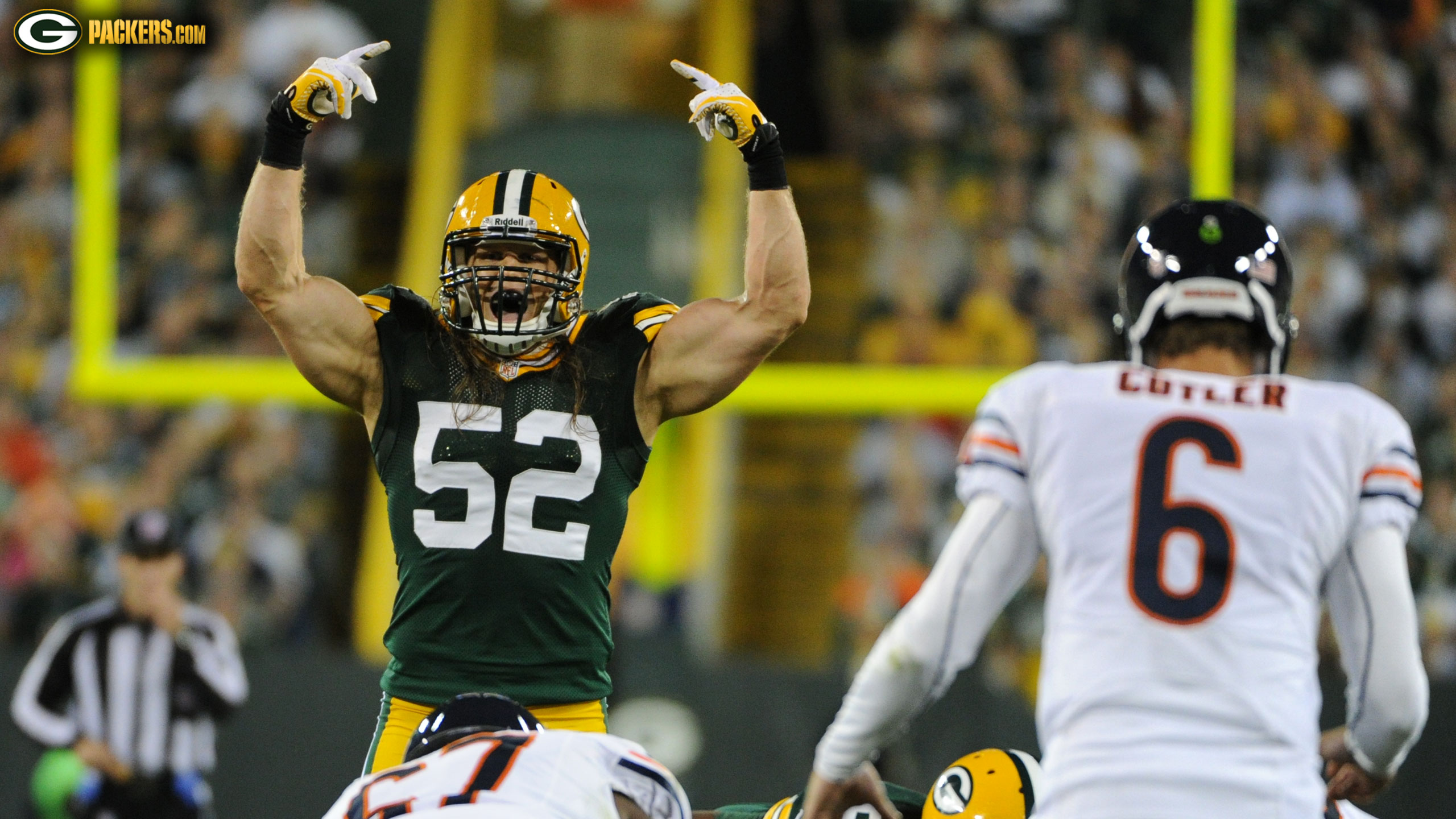 Displaying Image For Green Bay Packers Clay Matthews Tackle