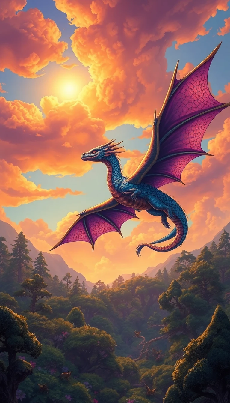 Aesthetic Dragon Wallpaper