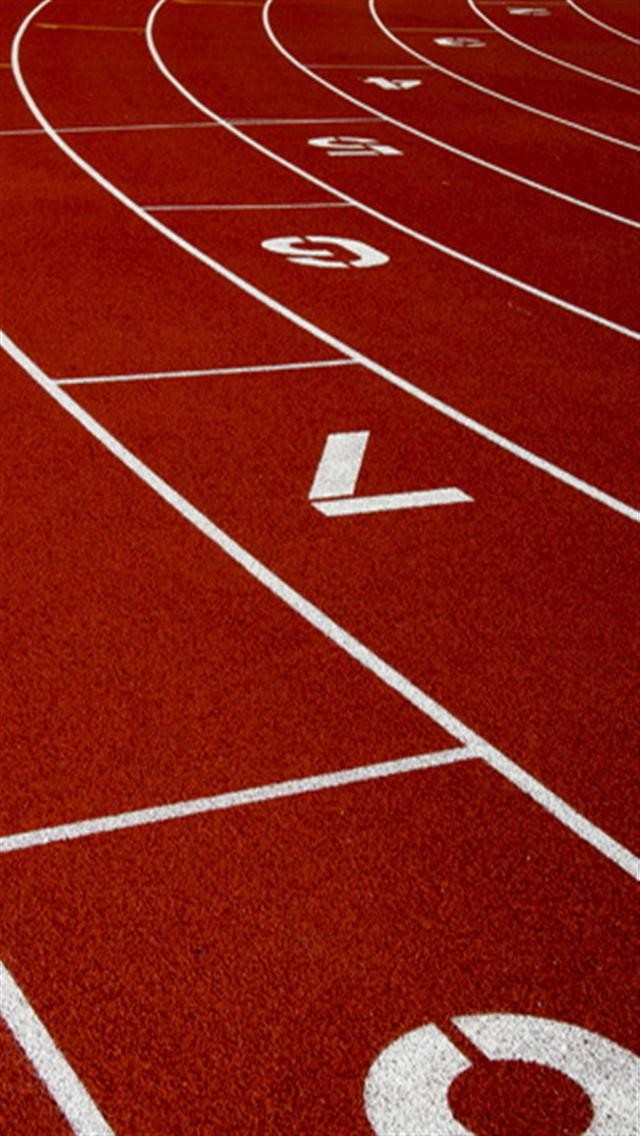 Track And Field Wallpaper Line iPhone