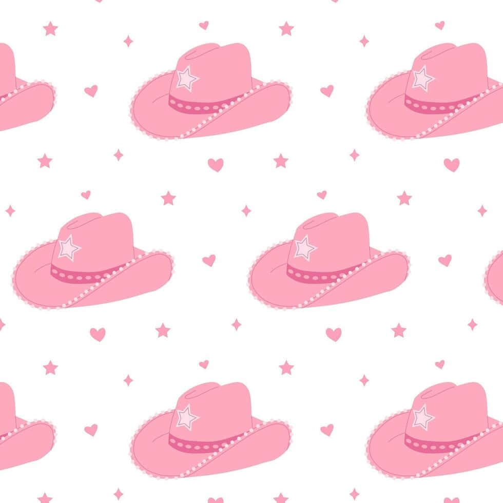 Pink Cowgirl Aesthetic Wallpaper