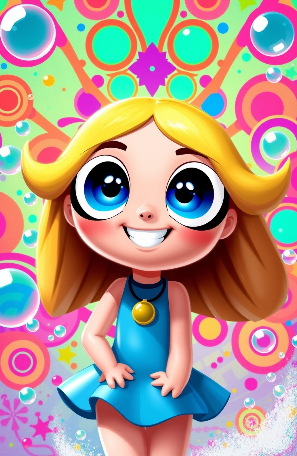 Bubbles Powerpuff Girls Wallpaper