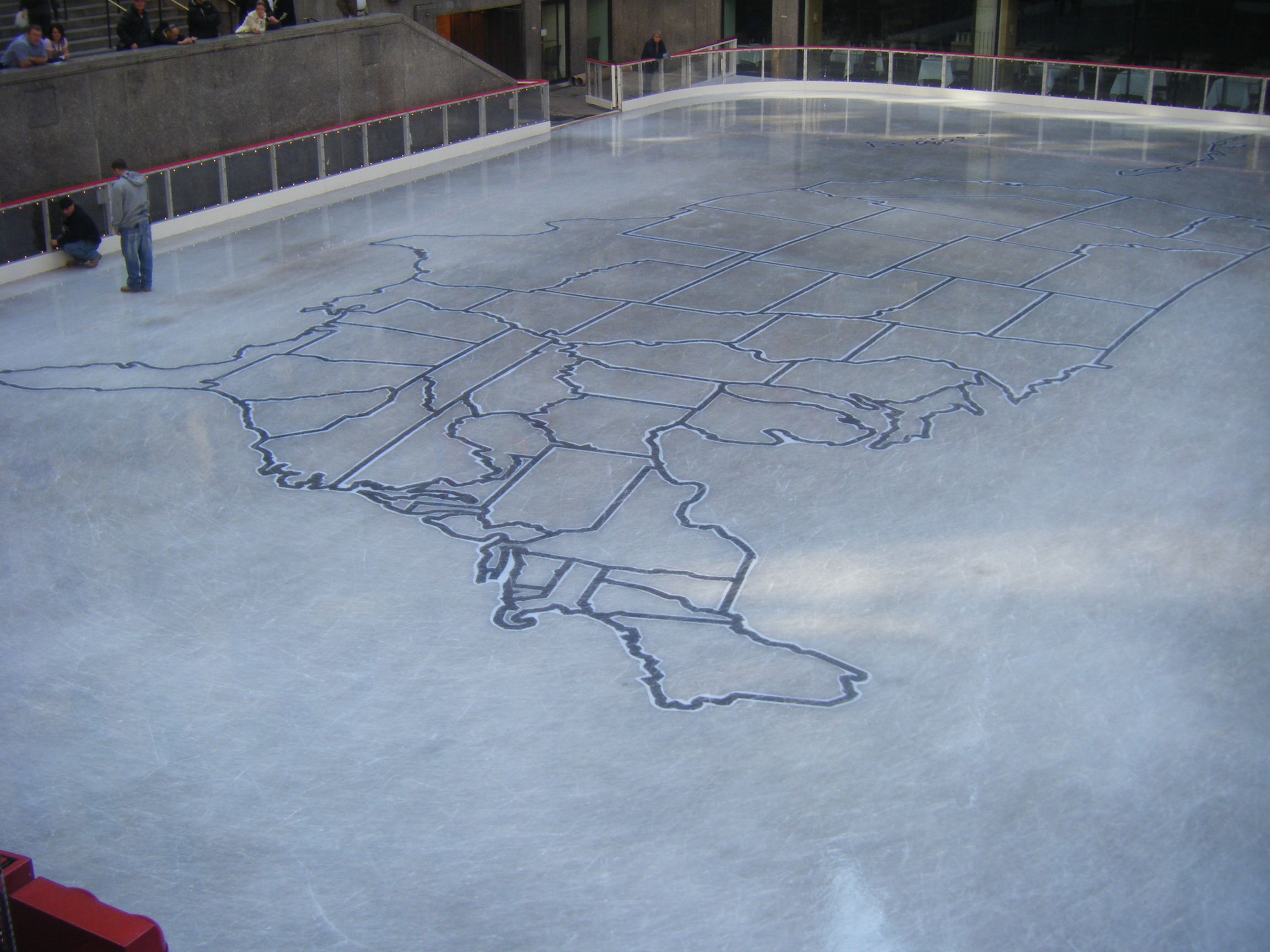 Ice Hockey Rink Wallpaper