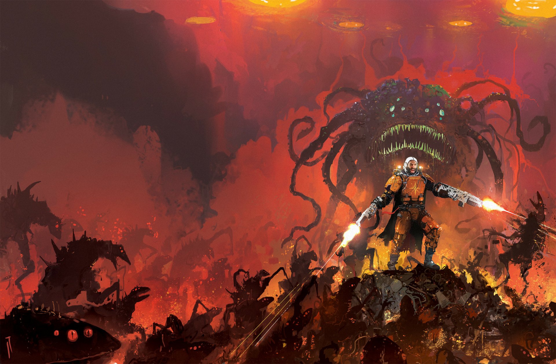 Video Game Doom HD Wallpaper By Ismail Inceoglu