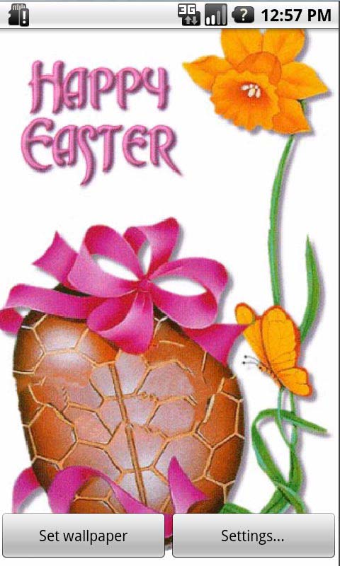 Happy Easter Live Wallpaper For Your Android Phone
