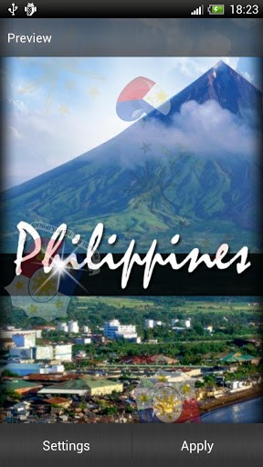 Bigger Philippines Live Wallpaper For Android Screenshot