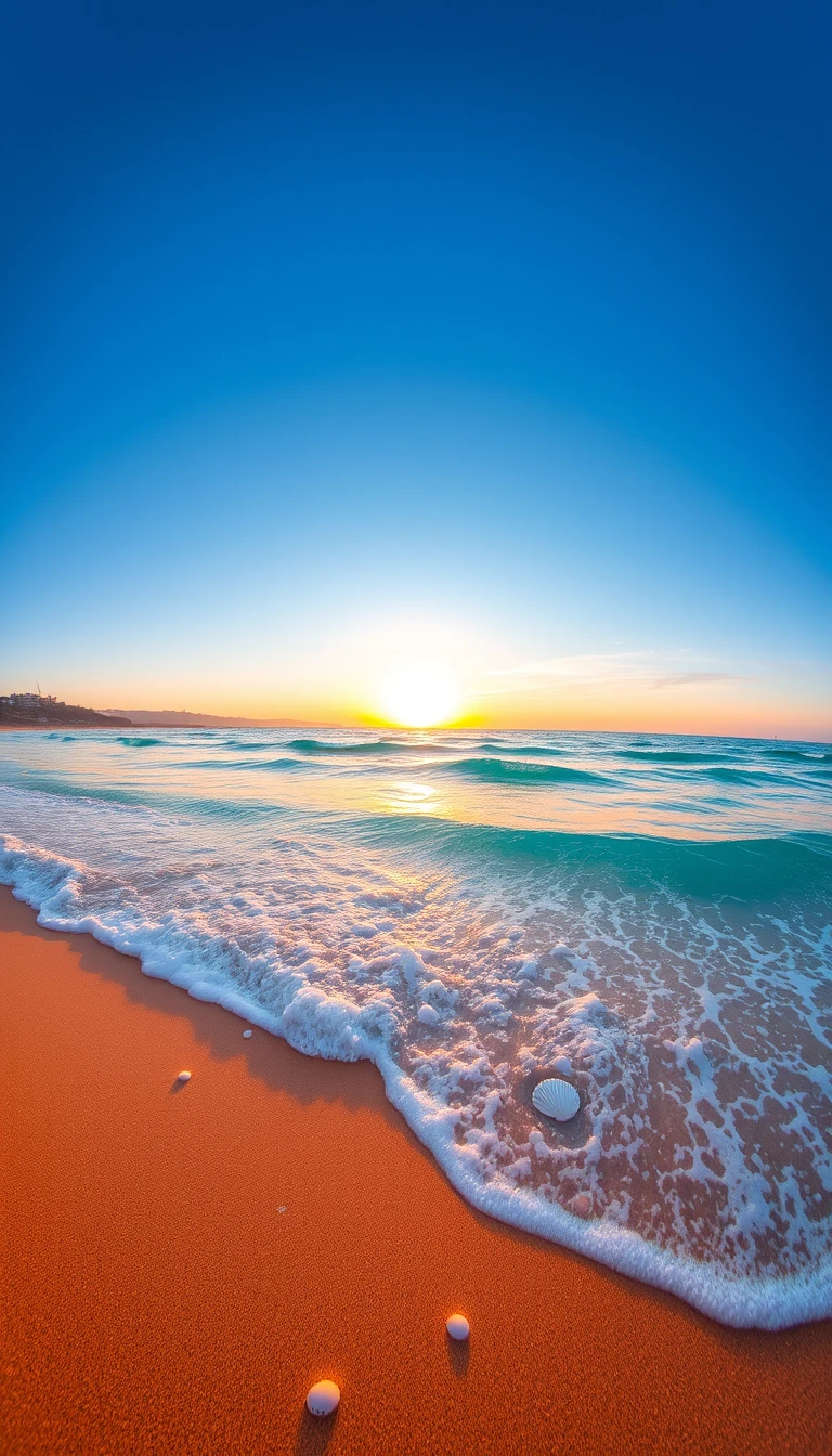 Panoramic Beach Wallpaper
