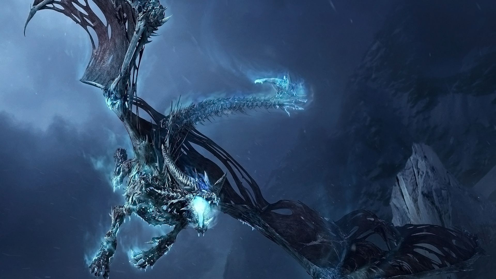 Ice Dragon World Of Warcraft Wallpaper