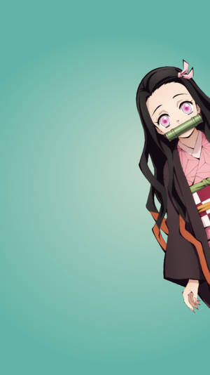 Nezuko Phone Wallpaper