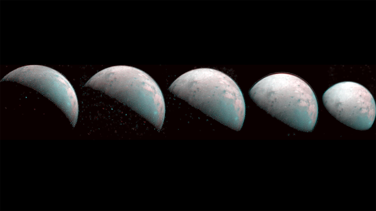 Nasa Juno Takes First Image Of Jovian Moon Ganymede S North Pole