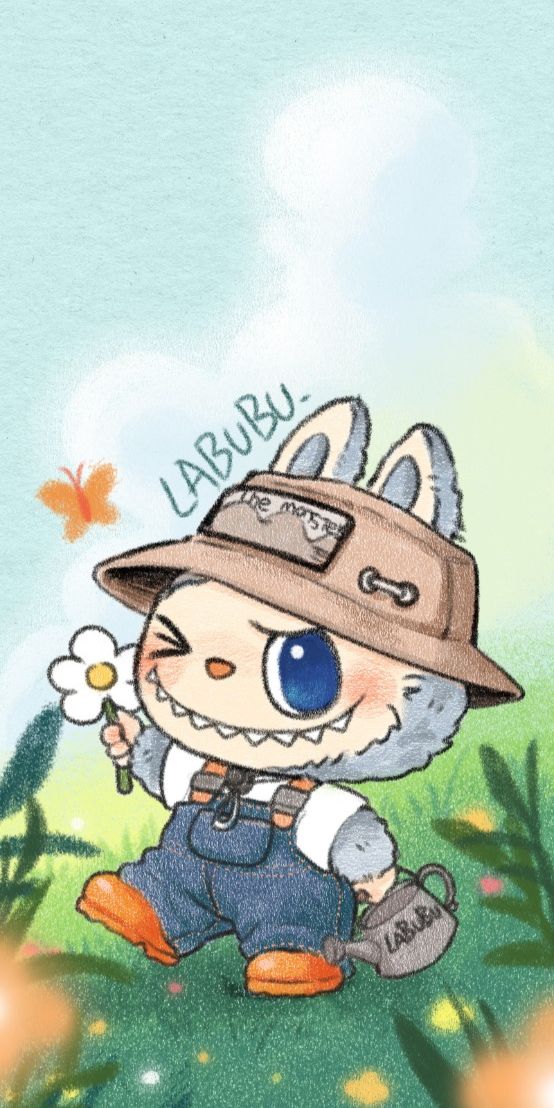 Labubu Phone Wallpaper For Lockscreen And Homescreen
