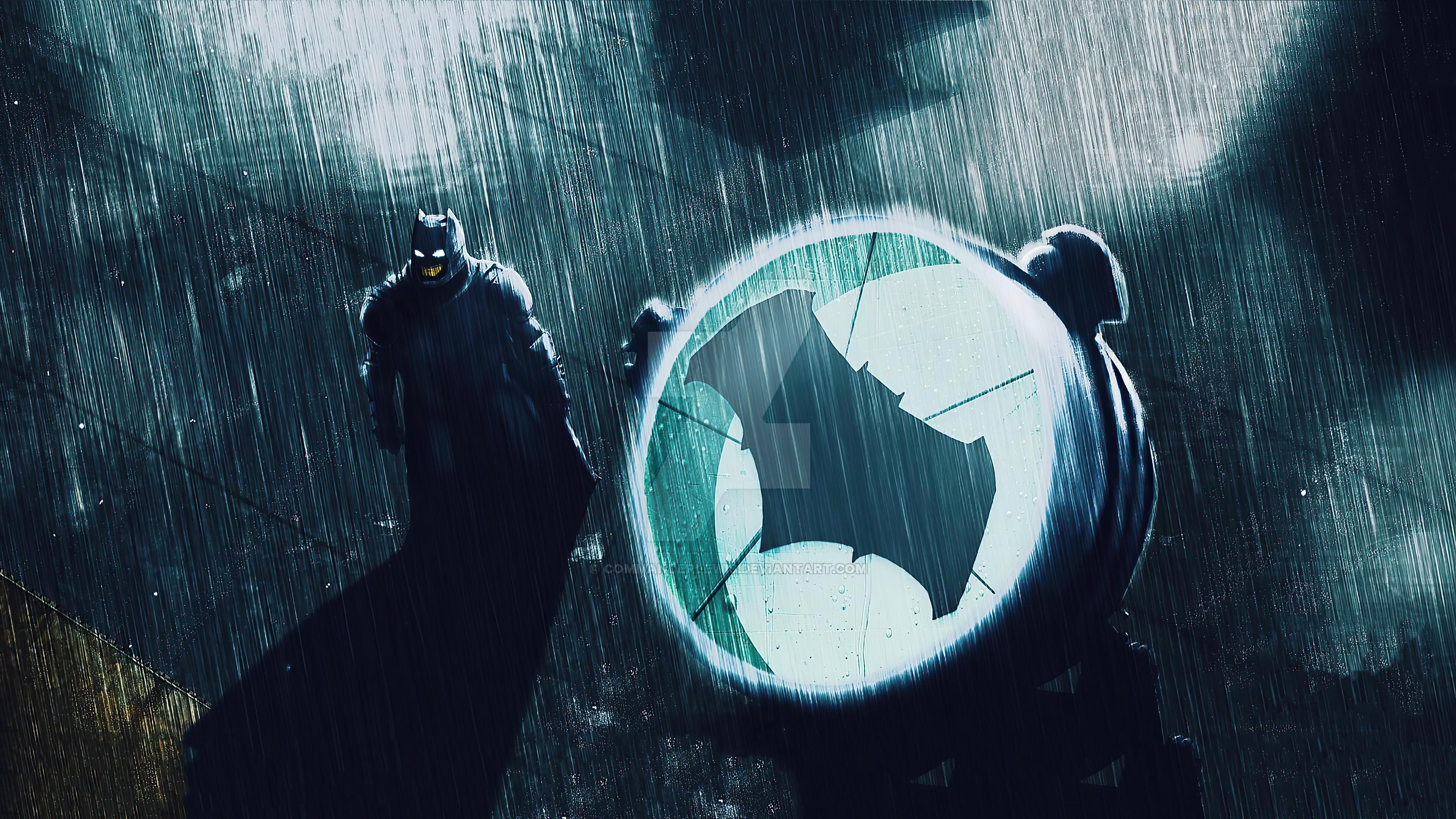 Batman Knight Bat Signal 4k HD Superheroes Wallpaper Image