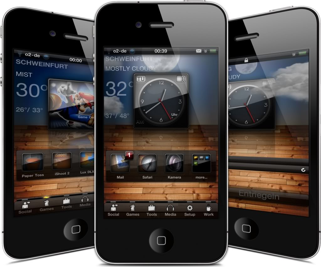 Liveos HD Sd Theme For iPhone Modern Smartphone Unleash The