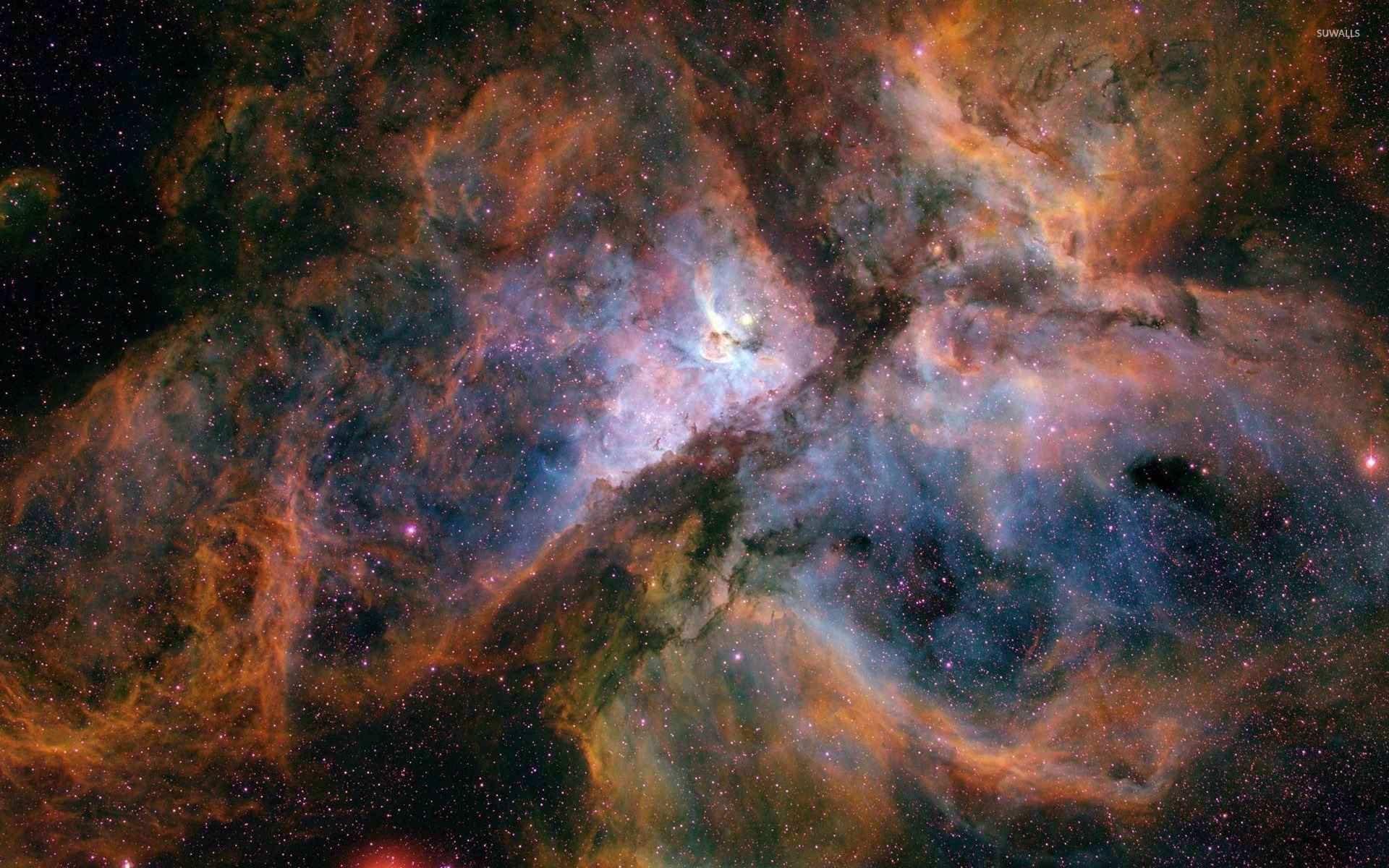 Eta Carinae Nebula Wallpaper Space