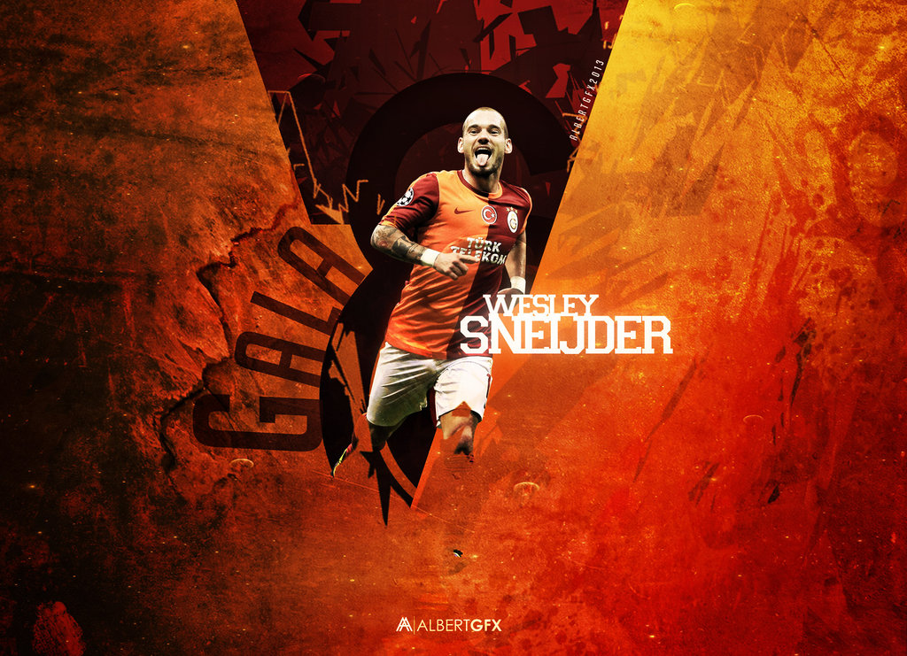 Wesley Sneijder Galatasaray By Albertgfx