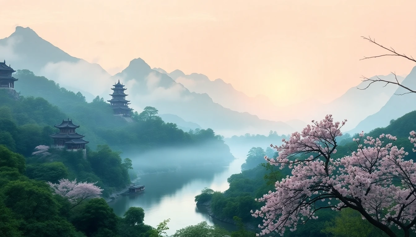 Chinese Landscape Wallpaper