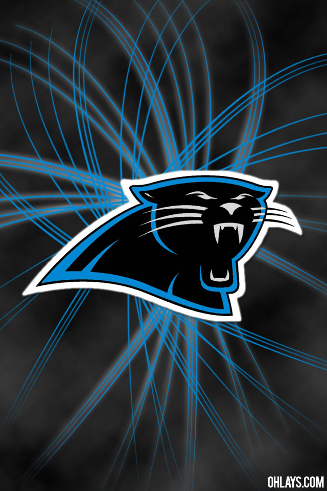 Carolina Panthers iPhone Wallpaper by ohlayscom
