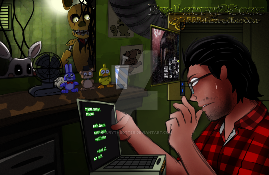 Markiplier Fnaf3 By Laurytheotter