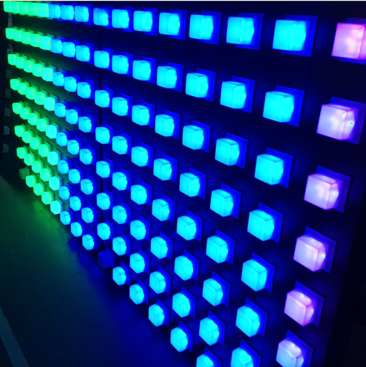 New Ic Pixel Light Matrix Rgb Led Background Panel For Culb Stage