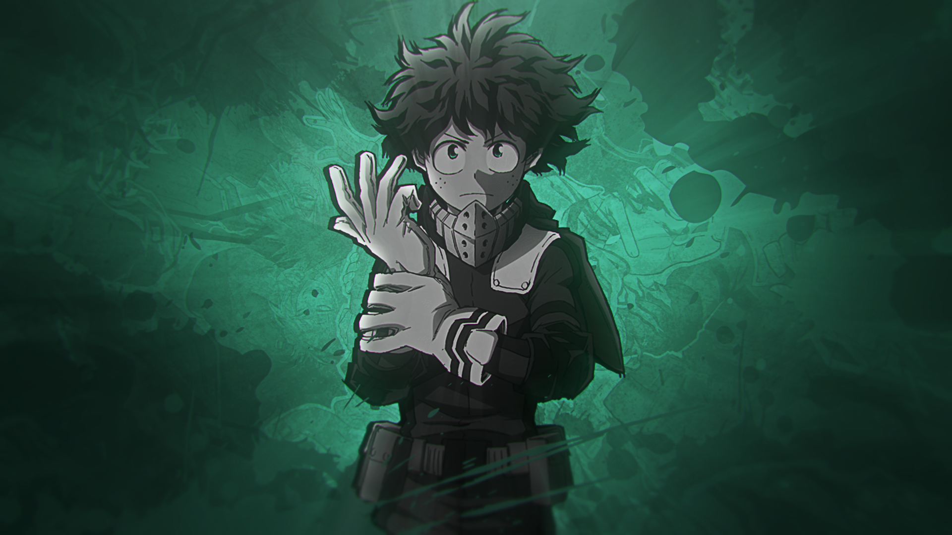 Deku Wallpaper My Friend Made