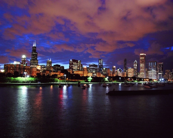 Chicago Lakefront Framed Pictures S Artwork