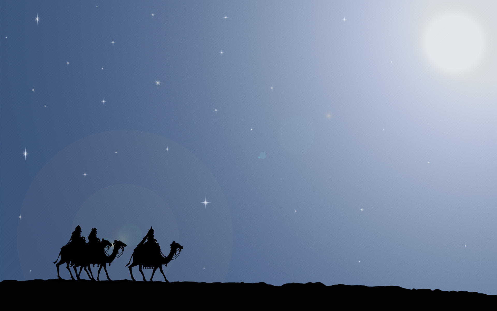 Christmas Wise Men Camels The Star Of Road Bethlehem Gifts