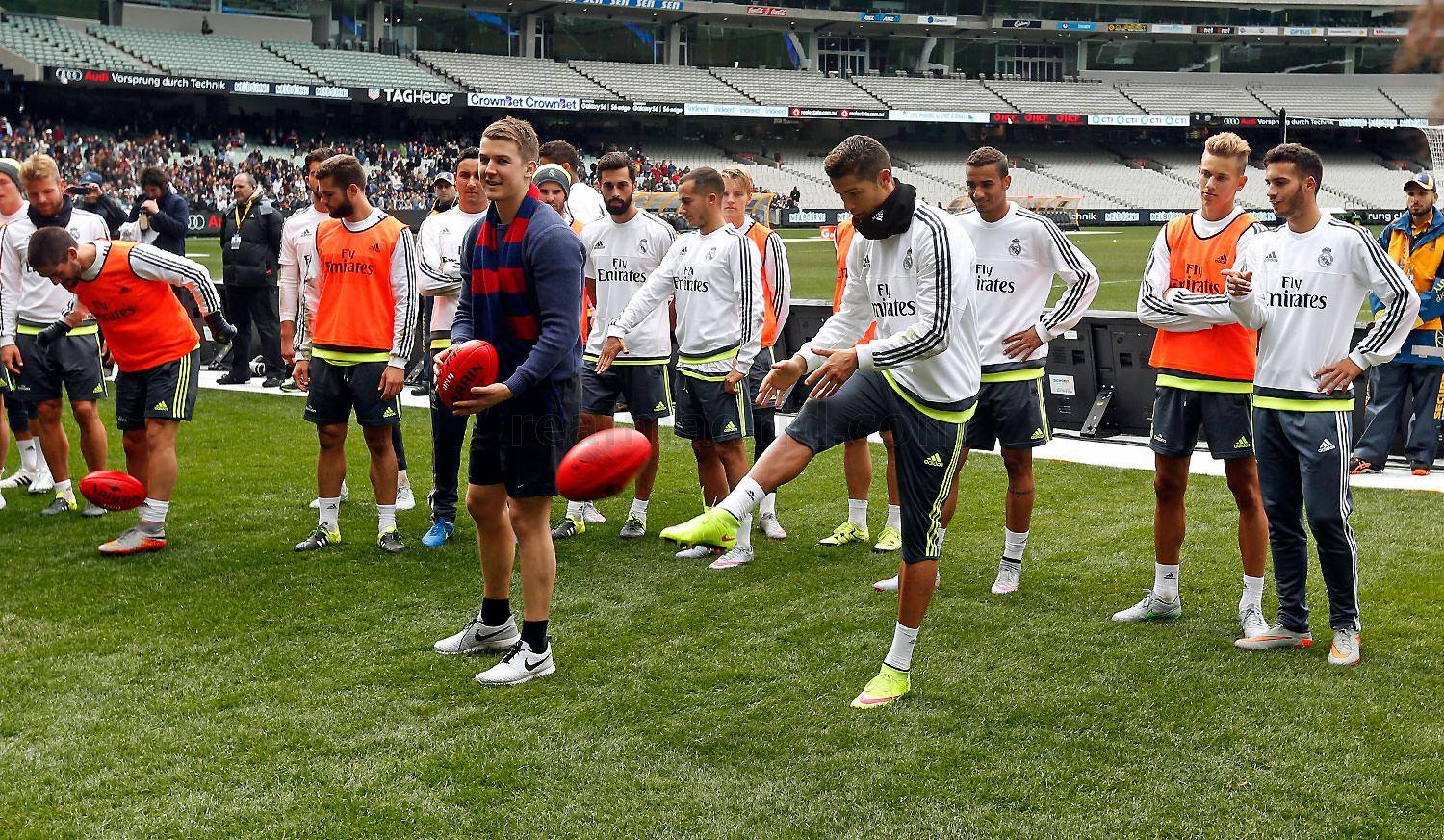 Cristiano Ronaldo Trains In Old Nike Mercurial Superfly