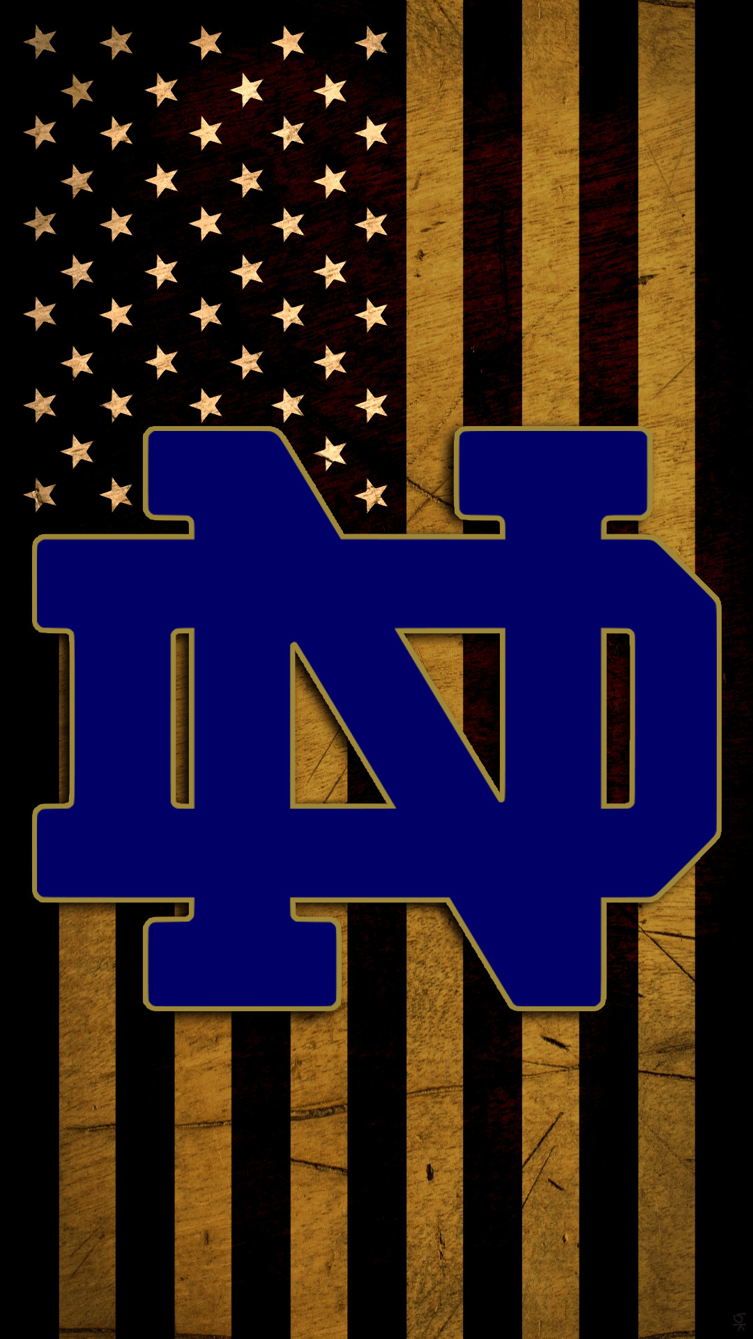 Notre Dame Football iPhone Wallpaper