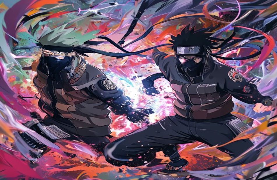 Kakashi And Obito Wallpaper