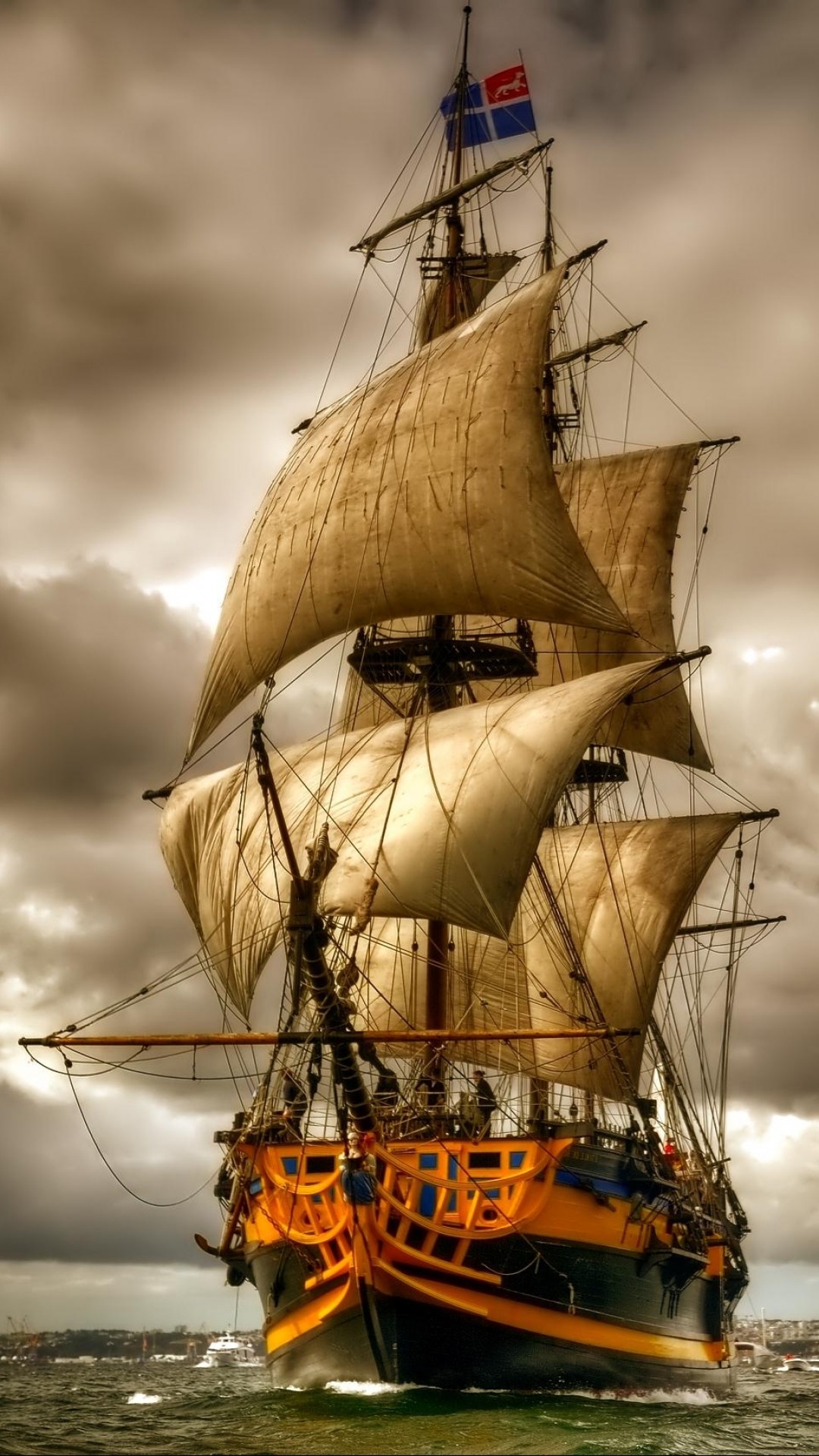 Sailing Ship Wallpaper