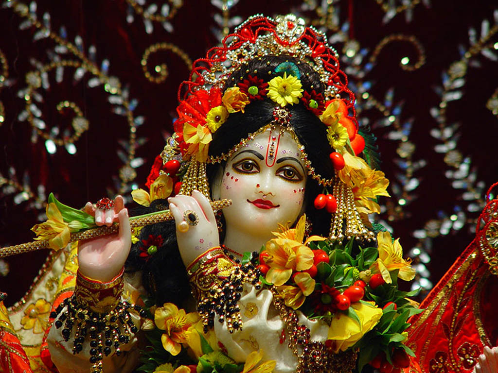 Lord Krishna Widescreen Wallpaper