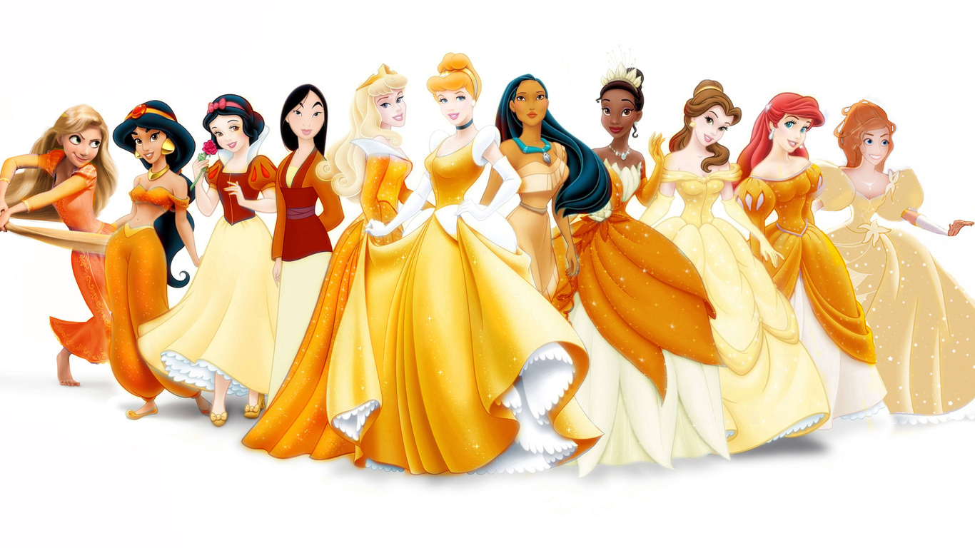 Wallpaper Rapunzel Jasmine Disney Princess Movies