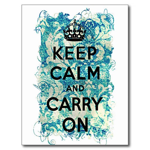 Keep Calm and Carry On Grunge Wallpaper Damask Postcard Zazzle