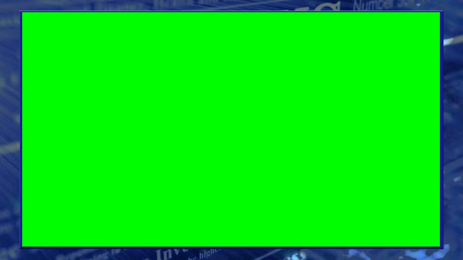 Green Screen News Overlay Creative Mons Motion