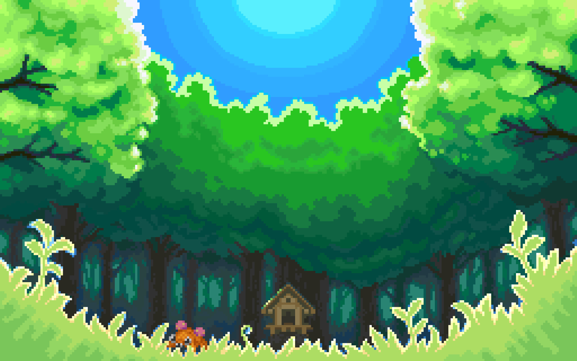 Video Games Pixel Art Wallpaper Hd