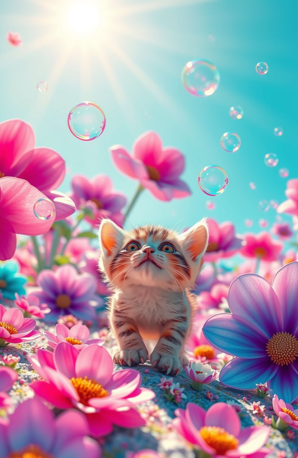 3d Cat Wallpaper