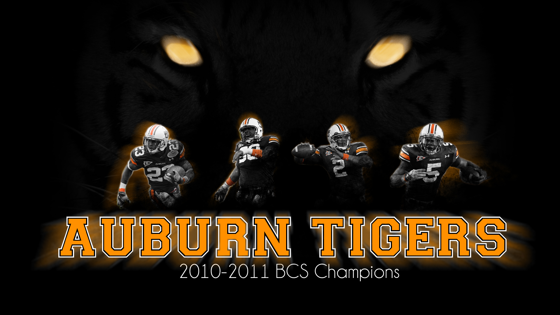 Auburn Tigers National Champions By Sbm832 X