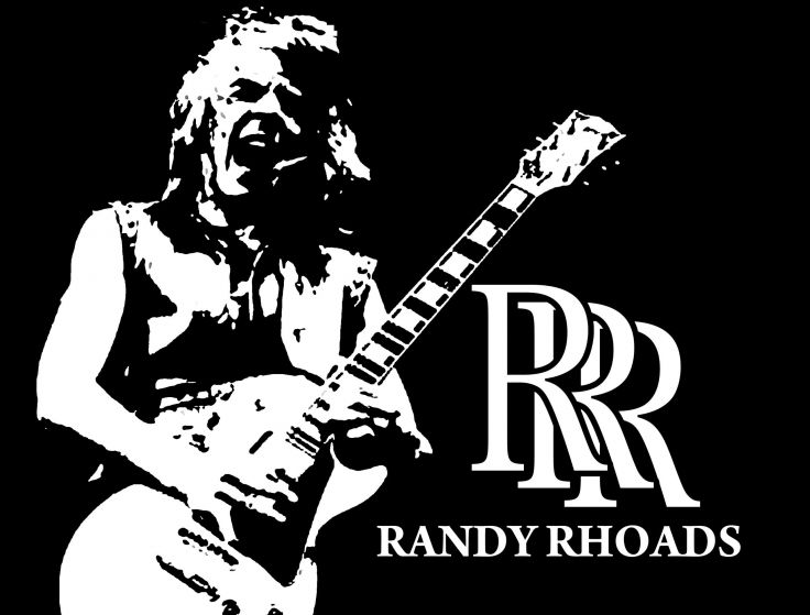 Rhoads Ozzy Osbourne Heavy Metal Randy Guitar Poster Wallpaper