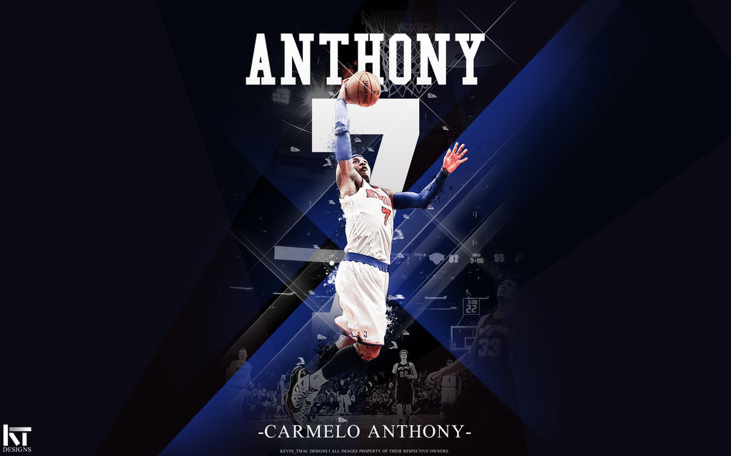 Carmelo Anthony Wallpaper By Kevin Tmac