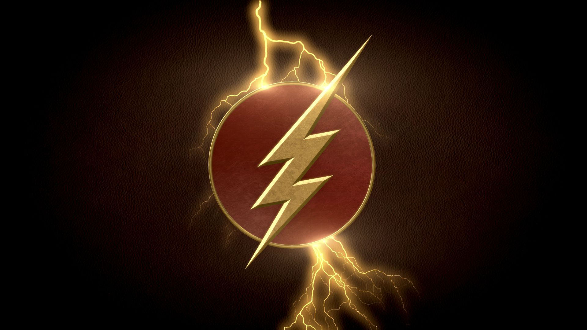 The Flash Logo HD Wallpaper