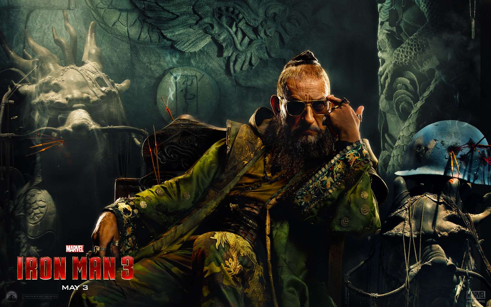 Ben Kingsley As The Mandarin Wallpaper And Background Image
