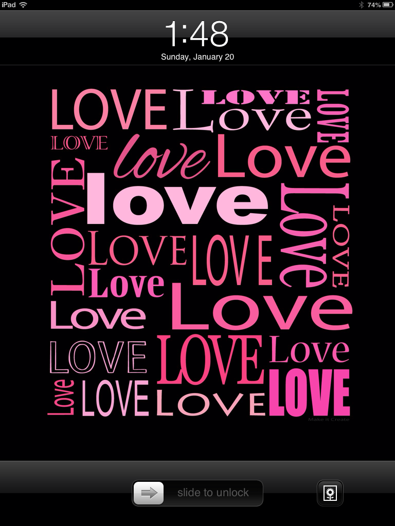 Create Printables Background Wallpaper Valentine Lock Screens