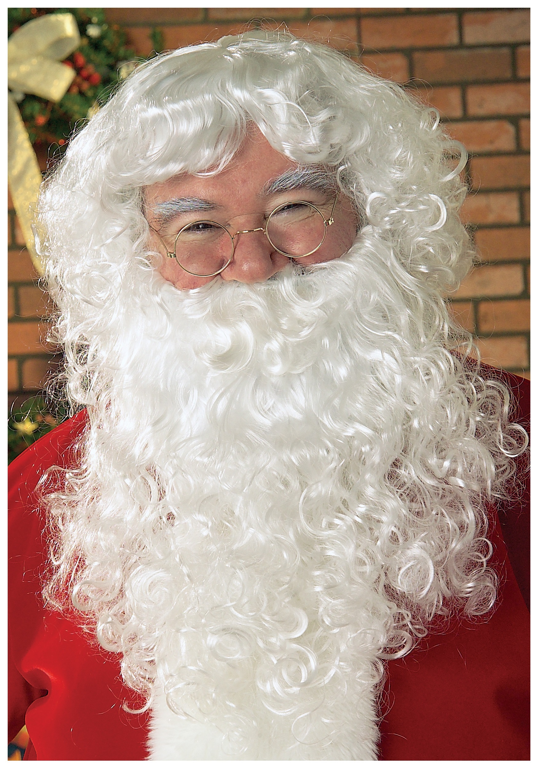 Santa Claus Wig Wallpaper And Image