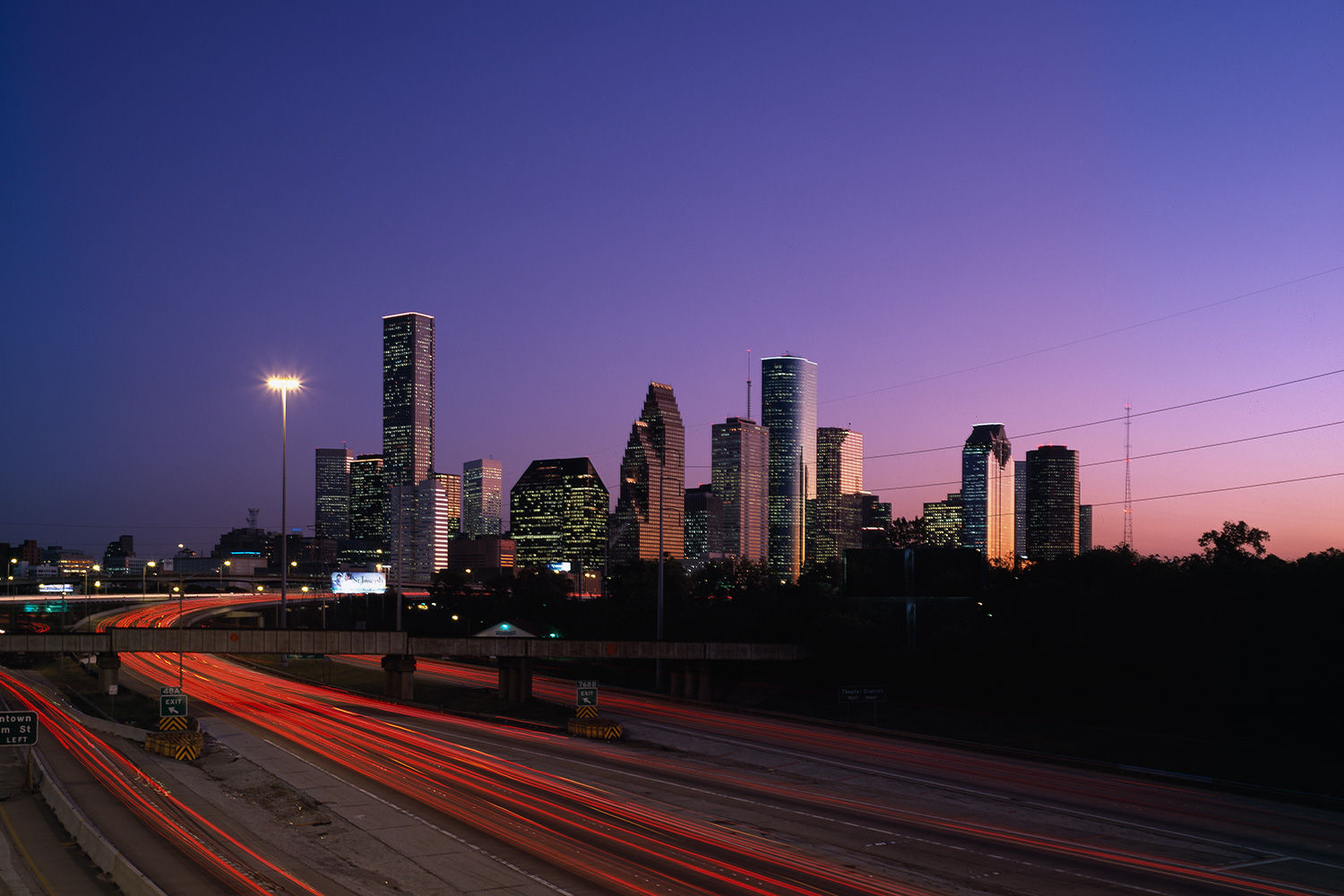 Houston Texas skyline Places