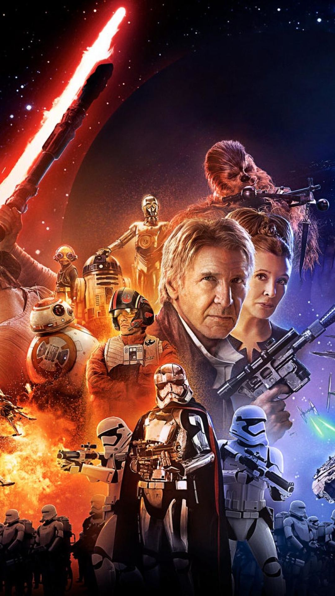 No dudes en decirnos cul de estos wallpapers de Star Wars The Force