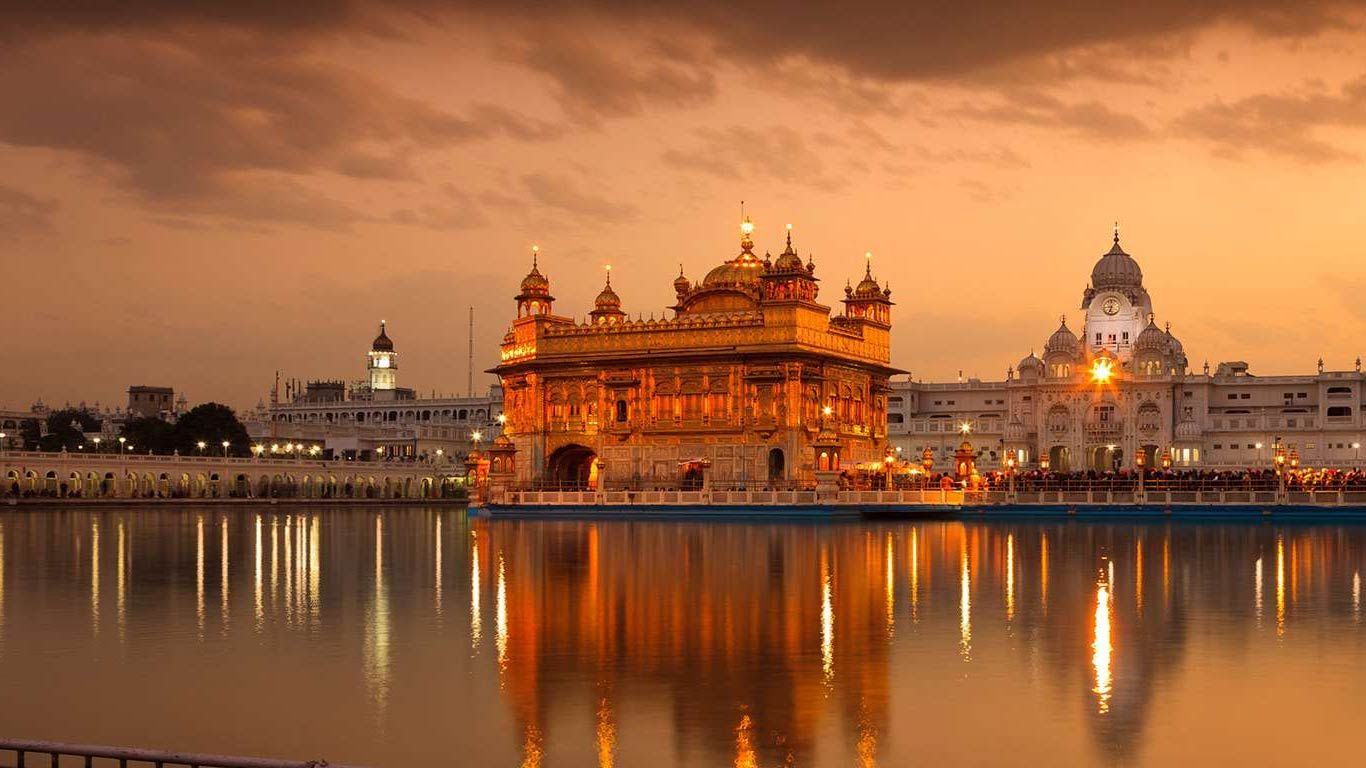 Golden Temple HD Wallpaper free download and Golden Temple HD