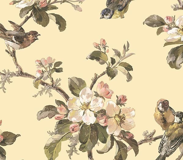 Birds Of Versailles Wallpaper