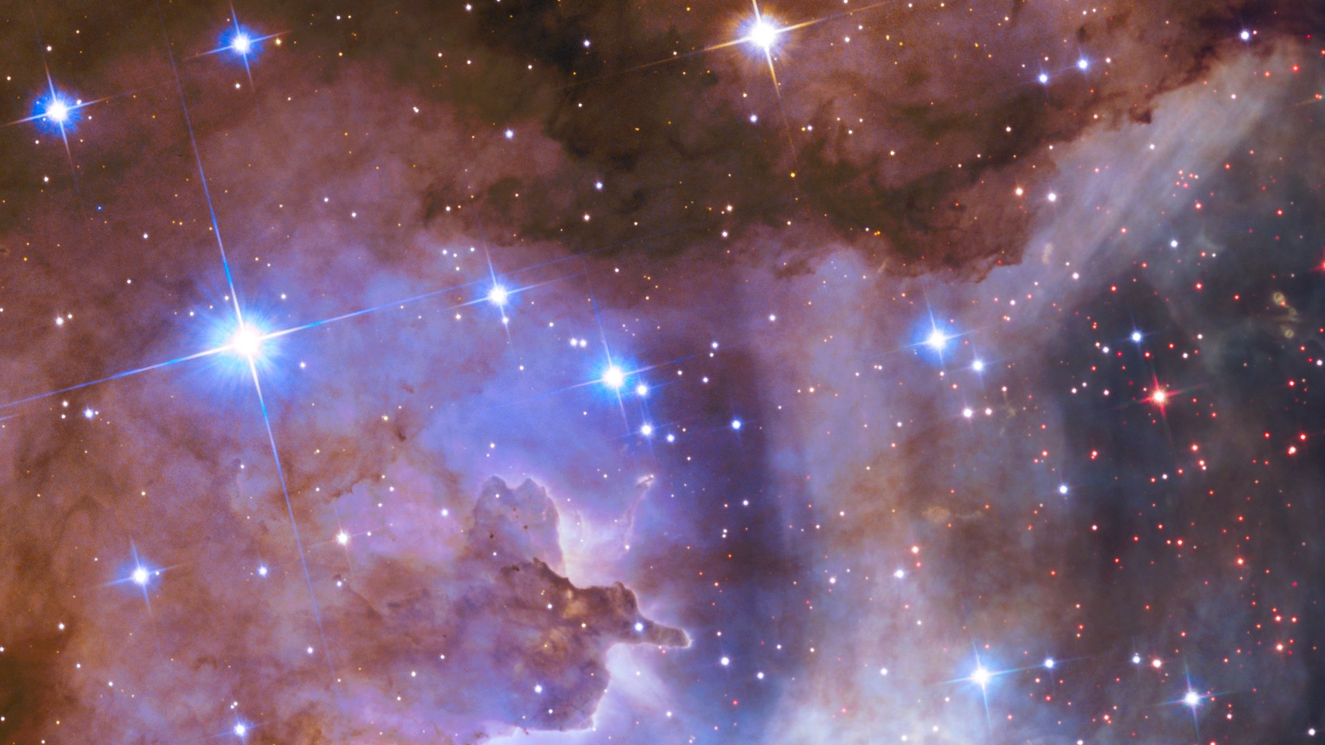 Hubble Space Telescope Celebrates Years HD Wallpaper