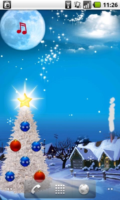 Android Christmas Live Wallpaper App
