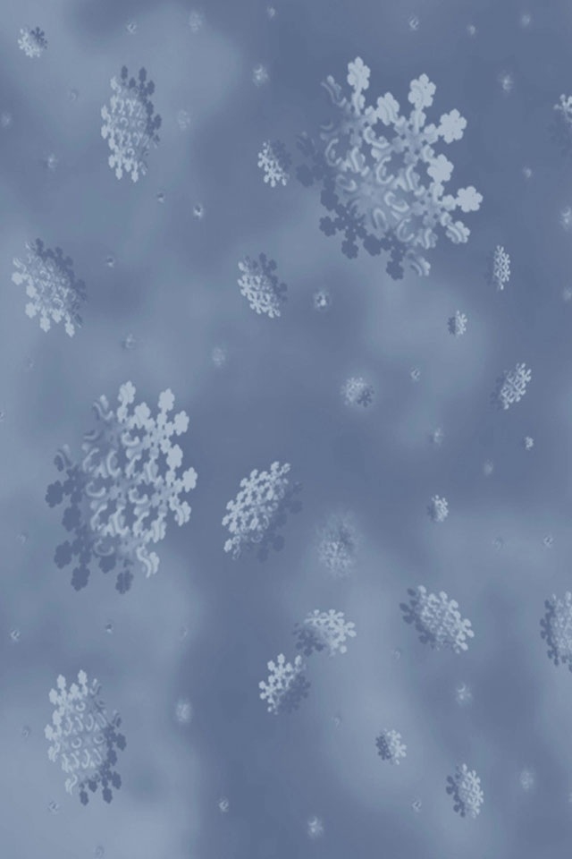 Cute Snowflake Iphone Wallpapers Free 640x960 Best Hd Iphone Themes