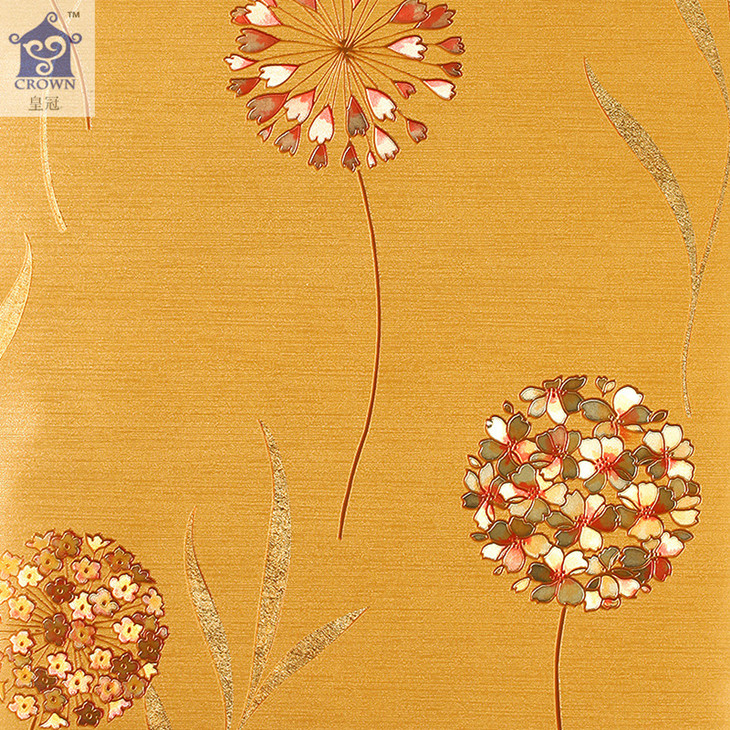 damaskflower Gold Foil Wallpaper Home Wallpaper   Buy Home Wallpaper
